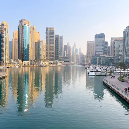 Luxury Room With Marina View Close To Jbr Beach And Metro With Shared Kitchen Дубай Екстер'єр фото